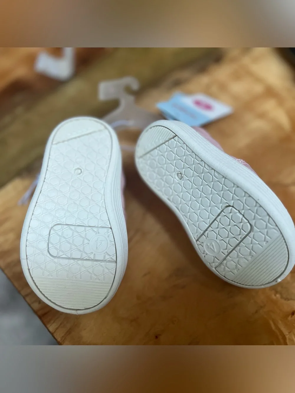 Cat & Jack Slip-On Canvas Sneakers in Light Pink